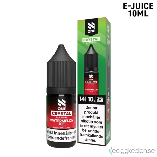 N One | Watermelon Ice | 10ml E-Juice | 14mg Saltnikotin