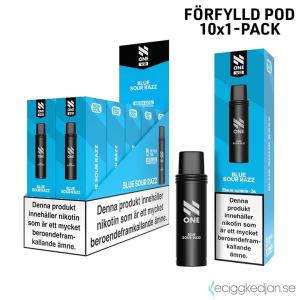 N One Mesh Pod V2 | Blue Sour Razz | Förfylld Pod | 10pack