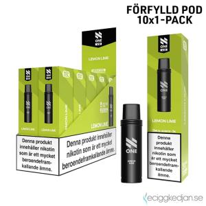 N One Mesh Pod V2 | Lemon Lime | Förfylld Pod | 10pack