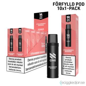 N One Mesh Pod V2 | Strawberry Banana | Förfylld Pod | 10pack