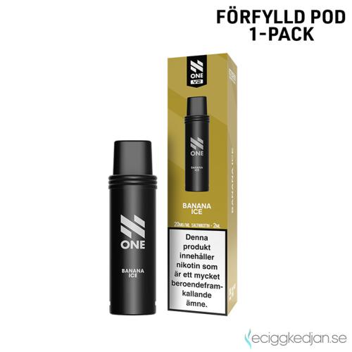 N One Mesh Pod V2 | Banana Ice | Förfylld Pod