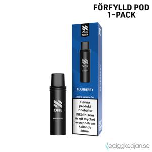 N One Mesh Pod V2 | Blueberry | Förfylld Pod