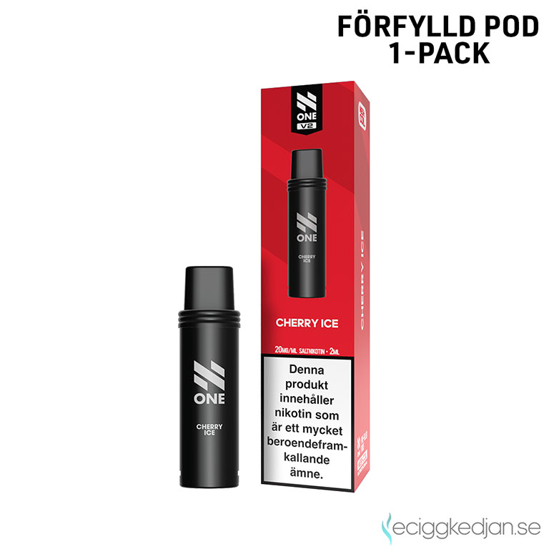 N One Mesh Pod V2 | Cherry ICE | Förfylld Pod