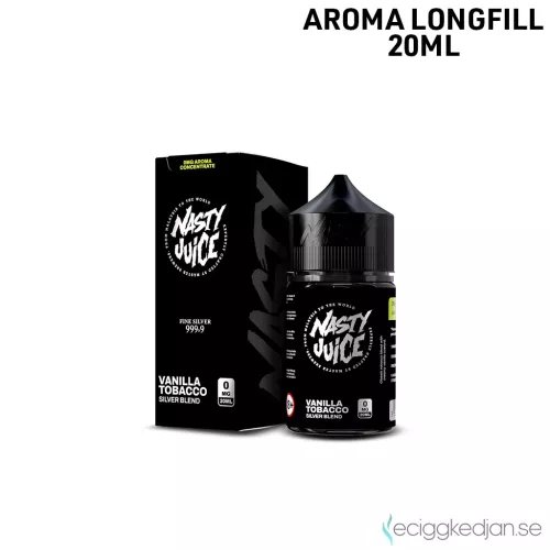 Nasty Aroma | Silver Blend | MTL | 20ml Longfill