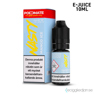 Nasty Podmate Salts | Mango Ice | 10ml E-Juice | 14mg Saltnikotin