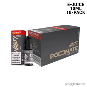 Nasty Podmate Salts | Vanilla Cuban | 10ml E-Juice | 14mg Saltnikotin | 10pack