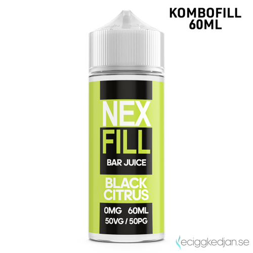 NEX FILL | Black Citrus | 60ml Kombofill