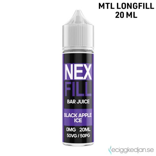 NEX FILL | Black Apple Ice | MTL | 20ml Longfill