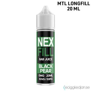 NEX FILL | Black Pear | MTL | 20ml Longfill