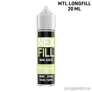 NEX FILL | Citrus Blast Ice | MTL | 20ml Longfill