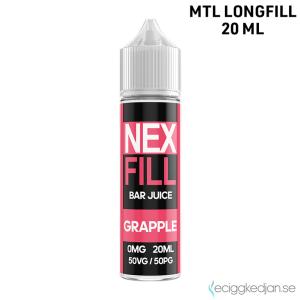 NEX FILL | Grapple | MTL | 20ml Longfill