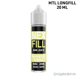 NEX FILL | Mango Nana | MTL | 20ml Longfill