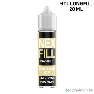 NEX FILL | Peach Mix Ice | MTL | 20ml Longfill