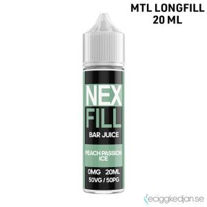 NEX FILL | Peach Passion Ice | MTL | 20ml Longfill