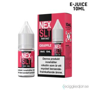 NEX SLT Fruits | Grapple | 10ml E-Juice | 14mg Saltnikotin
