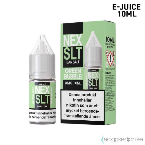 NEX SLT Sweets | Green Bubble | 10ml E-Juice | 14mg Saltnikotin