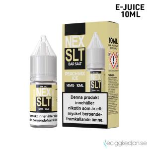 NEX SLT ICE | Peach Mix Ice | 10ml E-Juice | 14mg Saltnikotin