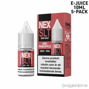 NEX SLT Fruits | Red Pineapple | 10ml E-Juice | 14mg Saltnikotin | 5pack