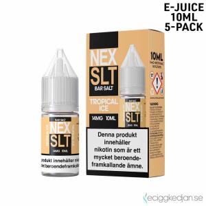 NEX SLT ICE | Tropical Ice | 10ml E-Juice | 14mg Saltnikotin | 5pack