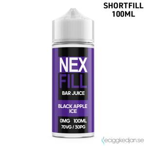 NEX FILL| Black Apple Ice |100ml Shortfill