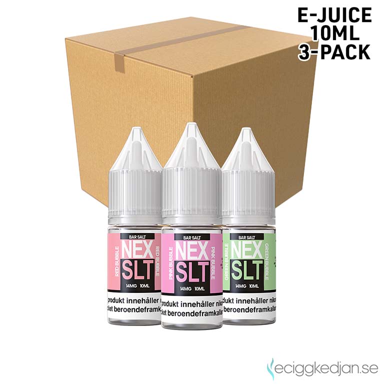NEX SLT Sweets 14mg Nikotinsalt | Komplett Pack | 3*1