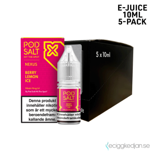 Nexus | Berry Lemon Ice | 10ml E-Juice | 14mg Saltnikotin | 5pack
