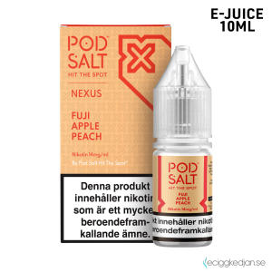 Nexus | Fuji Apple Peach | 10ml E-Juice | 14mg Saltnikotin