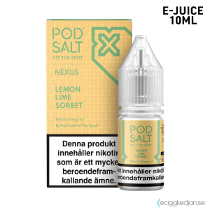 Nexus | Lemon Lime Sorbet | 10ml E-Juice | 14mg Saltnikotin