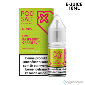 Nexus | Lime Raspberry Grapefruit | 10ml E-Juice | 14mg Saltnikotin