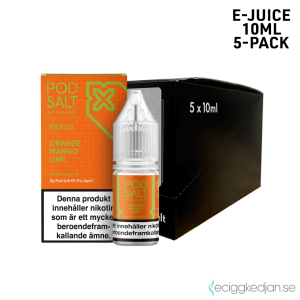 Nexus | Orange Mango Lime | 10ml E-Juice | 14mg Saltnikotin | 5pack
