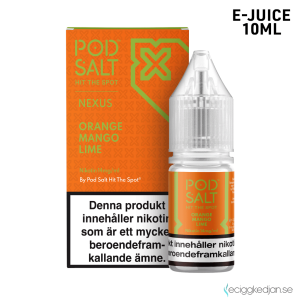 Nexus | Orange Mango Lime | 10ml E-Juice | 14mg Saltnikotin