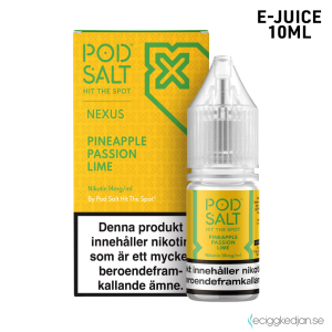 Nexus | Pineapple Passion Lime | 10ml E-Juice | 14mg Saltnikotin