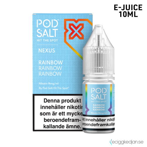 Nexus | Rainbow | 10ml E-Juice | 14mg Saltnikotin