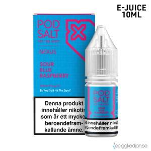 Nexus | Sour Blue Raspberry | 10ml E-Juice | 14mg Saltnikotin