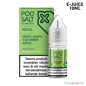 Nexus | White Grape Cucumber Apple | 10ml E-Juice | 14mg Saltnikotin