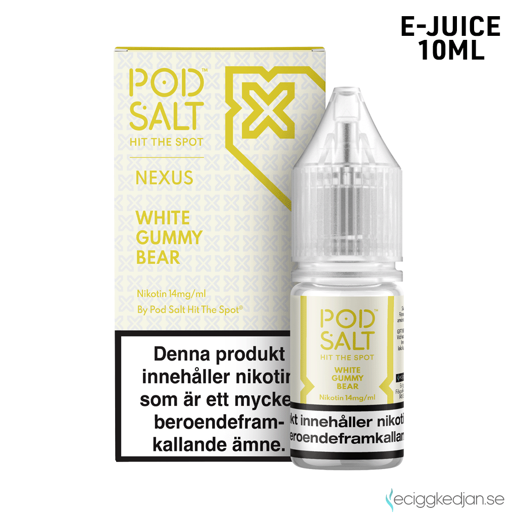 Nexus | White Gummy Bear | 10ml E-Juice | 14mg Saltnikotin