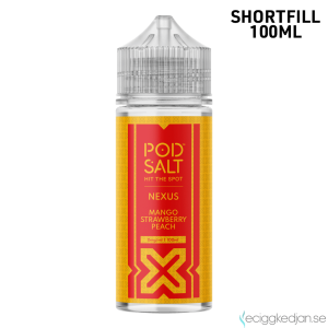 Pod Salt Nexus | Mango Strawberry Peach | 100ml Shortfill