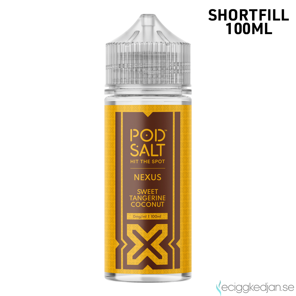Pod Salt Nexus | Sweet Tangerine Coconut | 100ml Shortfill