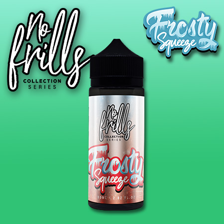 No Frills | Frosty Squeeze Apple & Raspberry | 100ml Shortfill