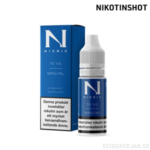 NIC NIC | Nikotinshots VG70/PG30