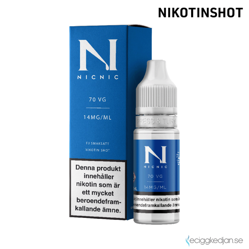 Pod Salt NIC | Nikotinshots FREE BASE VG70/PG30 14mg