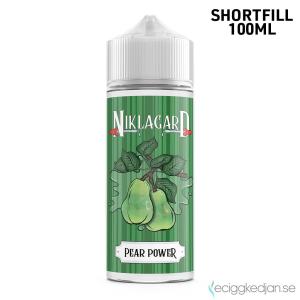 Niklagard | Pear Power | 100ml Shortfill