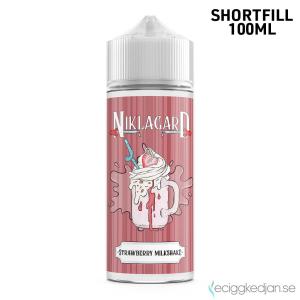 Niklagard | Strawberry Milkshake | 100ml Shortfill