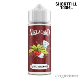 Niklagard | Wintergreen Gum | 100ml Shortfill