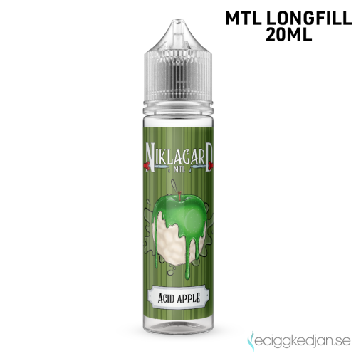 Niklagard | Acid Apple | MTL | 20ml Longfill