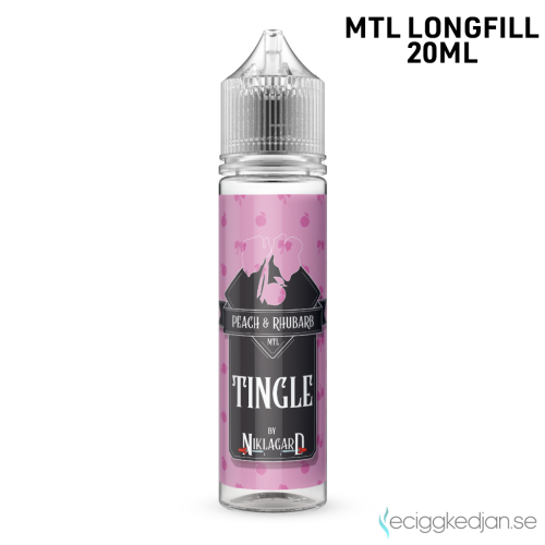 Niklagard | Peach Rhubarb Tingle | MTL | 20ml Longfill