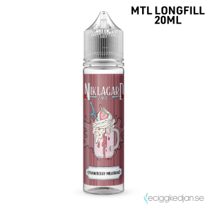 Niklagard | Strawberry Milkshake | MTL | 20ml Longfill