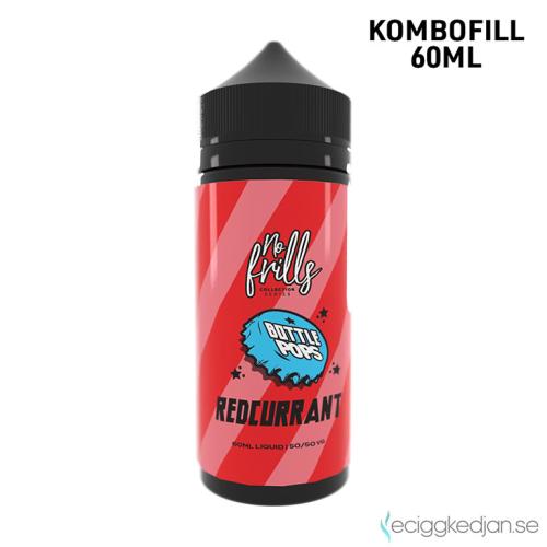 No Frills | Bottle Pops Redcurrant | 60ml Kombofill