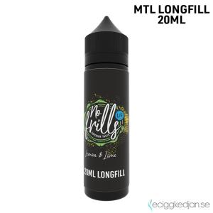 No Frills | Lemon Lime | MTL | 20ml Longfill