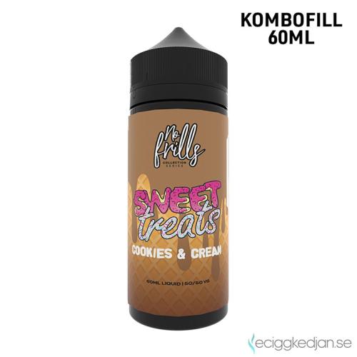 No Frills | Sweet Treats Cookies Cream | 60ml Kombofill